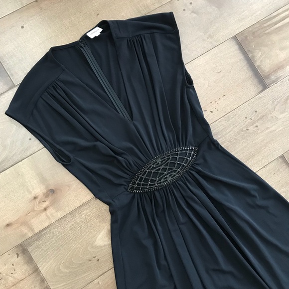 Armani Collezioni Cocktail Dress Embellished Belt - Picture 2 of 7